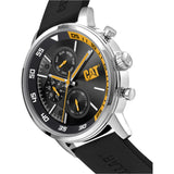 Caterpillar Consign Black Silicone Strap Men Watch AK.149.21.127