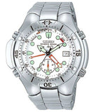 Citizen Aqualand Silver Stainless Steel Strap Men Watch AL0050-57A