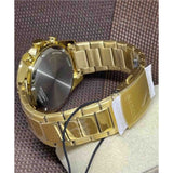 Citizen Chronograph Black Dial Gold Stainless Steel Strap Men Watch AN3652-55E