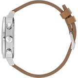 Adidas Master Originals Chronograph Brown Leather Strap Men Watch AOFH23576