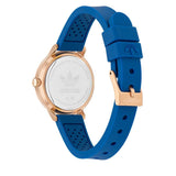 Adidas Original White Dial And Blue Silicone Strap Unisex Watch AOSY23027