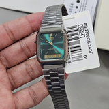 Casio Vintage Stainless Steel Strap Unisex Watch AQ-230EGG-3ADF-P