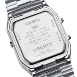 Casio Vintage Silver Stainless Steel Strap Unisex Watch AQ-230ELT-7ADR-P