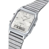 Casio Vintage Silver Stainless Steel Strap Unisex Watch AQ-230ELT-7ADR-P