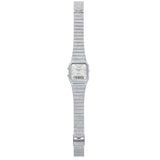 Casio Vintage Silver Stainless Steel Strap Unisex Watch AQ-230ELT-7ADR-P