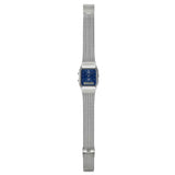Casio Vintage Silver Stainless Steel Mesh Strap Unisex Watch AQ-230EM With P Series