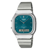 Casio Vintage Retro Modern Stainless Steel Strap Unisex Watch AQ-240E With P Series