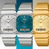 Casio Vintage Retro Modern Stainless Steel Strap Unisex Watch AQ-240E With P Series
