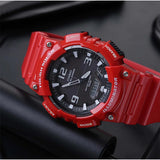 Casio General Red Resin Strap Men Watch AQ-S810WC-4AVDF-P