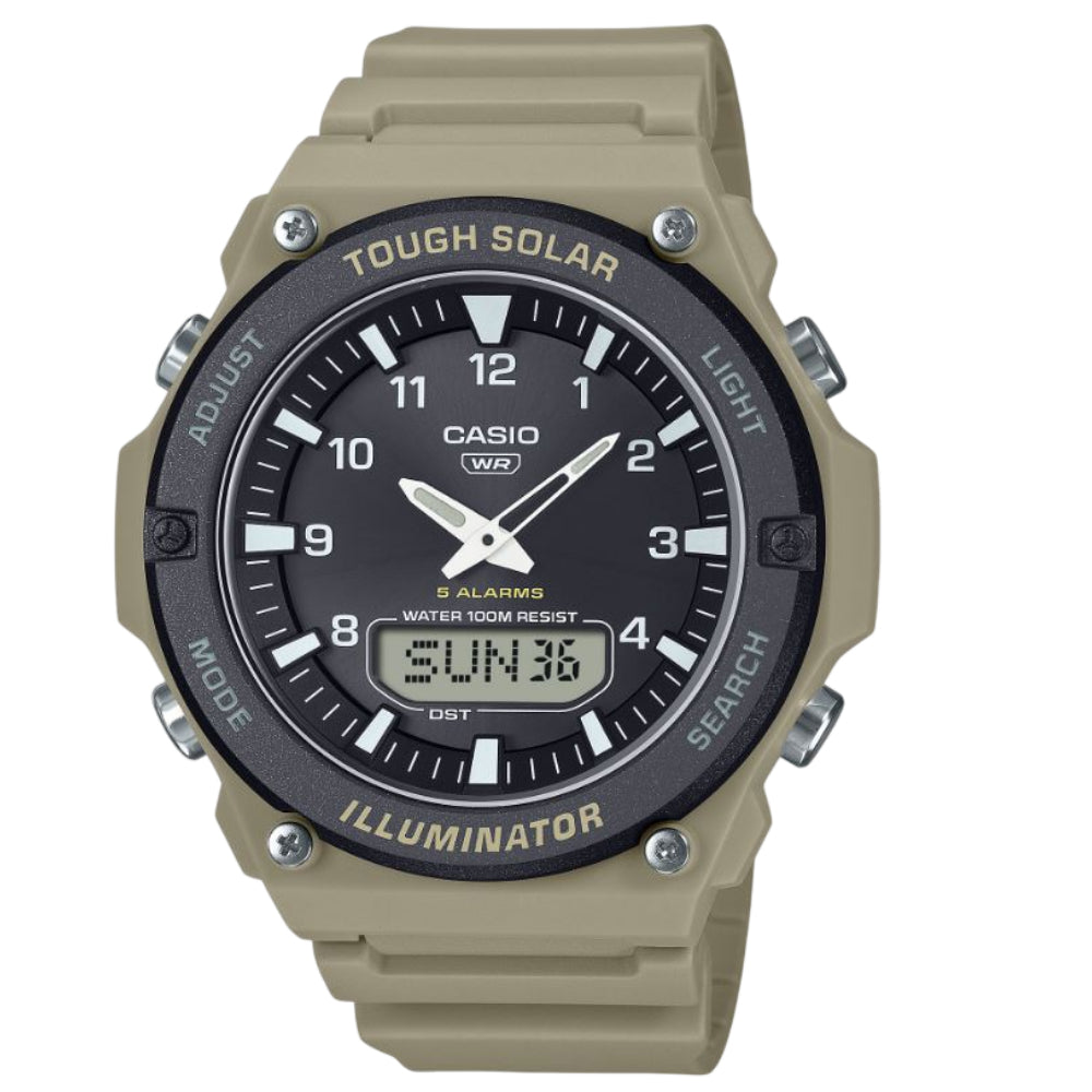 Casio General Black Resin Strap Men Watch AQ-S820W Series