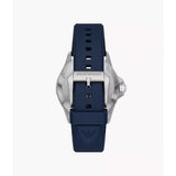 Emporio Armani Blue Dial & Silicone Strap Men Watch AR11592