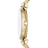 Emporio Armani Gold Dial Stainless Steel Strap Women Watch AR11608
