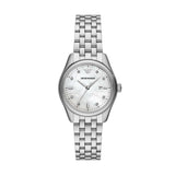 EMPORIO ARMANI AR11614 SILVER TONE STEEL WATCH
