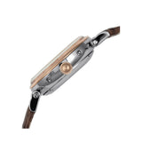 Arbutus 5th Ave Rose Gold Dial Brown Leather Strap Men's Watch AR1710TRRF