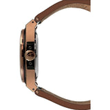 Arbutus Wall Street Icon Brown Leather Strap Men Watch AR2204RWF