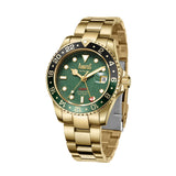 Arbutus Dive Inspired GMT Stainless Steel Strap Men Watch AR2502GGS