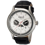 Arbutus Broadway Black Leather Strap Men Watch AR509SWB