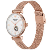 EMPORIO ARMANI AR60063 ROSE GOLD STAINLESS STEEL WOMEN WATCH