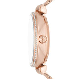 EMPORIO ARMANI AR60063 ROSE GOLD STAINLESS STEEL WOMEN WATCH