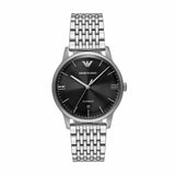 Emporio Armani Silver Stainless Steel Strap Men Watch AR60081