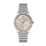 Emporio Armani Silver Stainless Steel Strap Men Watch AR60082
