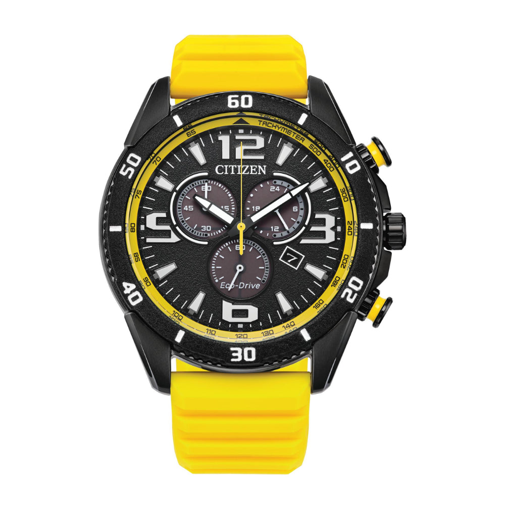 Citizen Eco-Drive Silicone Strap Men Watch Brycen Series