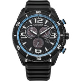 Citizen Eco-Drive Silicone Strap Men Watch Brycen Series