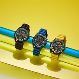 Citizen Eco-Drive Silicone Strap Men Watch Brycen Series