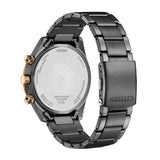 Citizen Eco-Drive Blue Dial Stainless Steel Strap Men's Watch - Chronograph | AT8269-81L