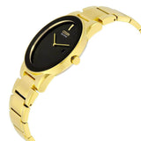 Citizen Eco-Drive Axiom Black Dial Gold Stainless Steel Strap Men Watch AU1062-56E
