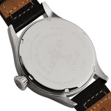 AVI-8 Hawker Hurricane Army Brown Leather Strap Men Watch AV-4012-01