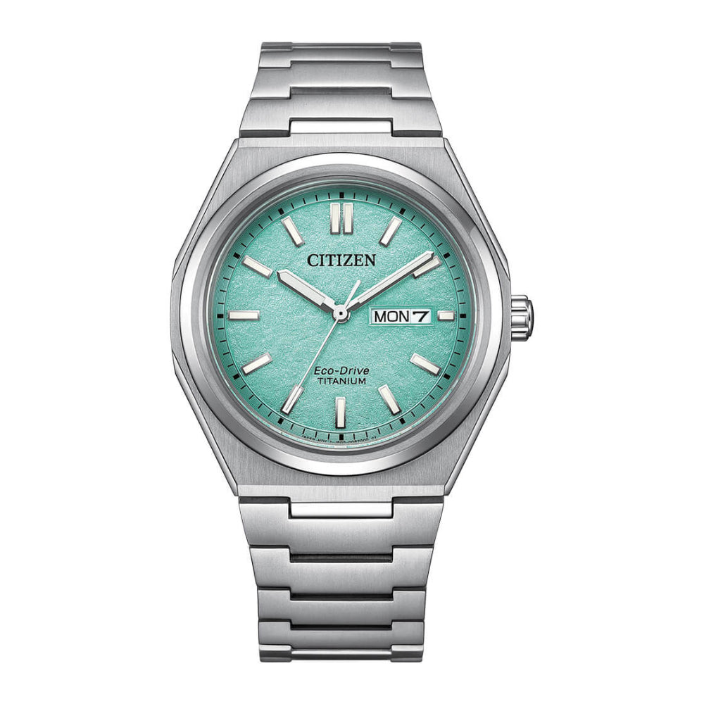 Citizen Zenshin Super Titanium Strap Men Watch AW0130 Series