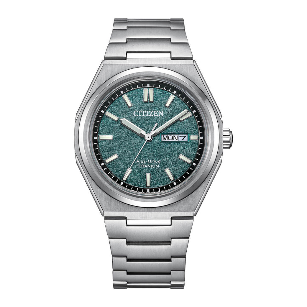 Citizen Zenshin Super Titanium Strap Men Watch AW0130 Series