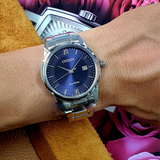 Citizen Eco-Drive Blue Dial Silver Stainless Steel Strap Men Watch AW1780-84L