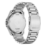 Citizen Eco-Drive Blue Dial Silver Stainless Steel Strap Men Watch AW1810-85L