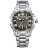 Citizen Eco-Drive Silver Stainless Steel Strap Men's Watch AW1870-59H