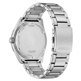 Citizen Eco-Drive Green Dial Silver Stainless Steel Strap Men's Watch AW1880-55X