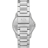 Armani Exchange Black Dial Silver Stainless Steel Strap Men Watch AX1733