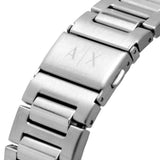 Armani Exchange Black Dial Silver Stainless Steel Strap Men Watch AX1733