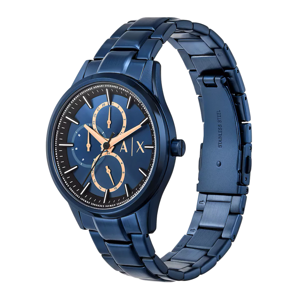 Armani Exchange Blue Dial Milanese Strap Men Watch AX1881