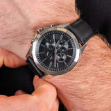 Armani Exchange Black Men's Watch - Multifunction | AX2604P