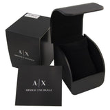 Armani Exchange Black Men's Watch - Genuine Leather Strap | AX2621P