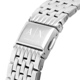 Armani Exchange Silver Dial Stainless Steel Strap Women Watch AX5578