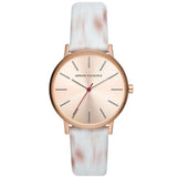 Armani Exchange Multicolor Leather Strap Women Watch AX5588