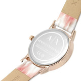 Armani Exchange Multicolor Leather Strap Women Watch AX5588