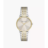 Armani Exchange Two-Tone Stainless Steel Strap Women Watch AX5595
