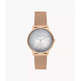 Armani Exchange Rose Gold Milanese Strap Unisex Watch AX5617