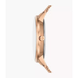 Armani Exchange Rose Gold Milanese Strap Unisex Watch AX5617