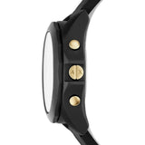 ARMANI EXCHANGE DREXLER DIGITAL BLACK SILICONE AXT1004 HYBRID WATCH