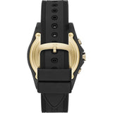 ARMANI EXCHANGE DREXLER DIGITAL BLACK SILICONE AXT1004 HYBRID WATCH